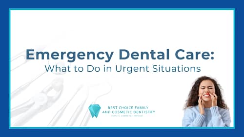 Emergency Dental Care: What to Do in Urgent Situations in Boca Raton